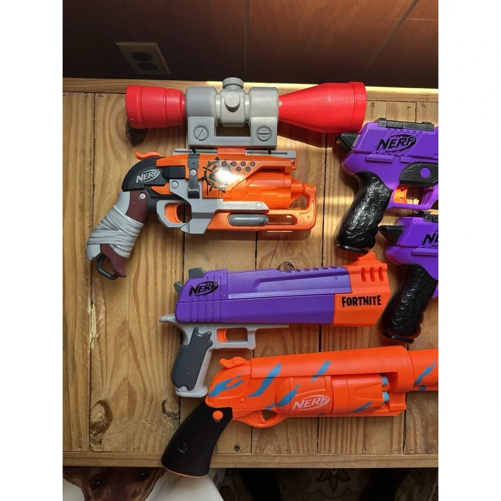 Nerf Fortnite Lot Of 5 With Glasses